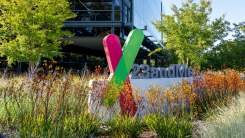 sign outside of 23andme office building